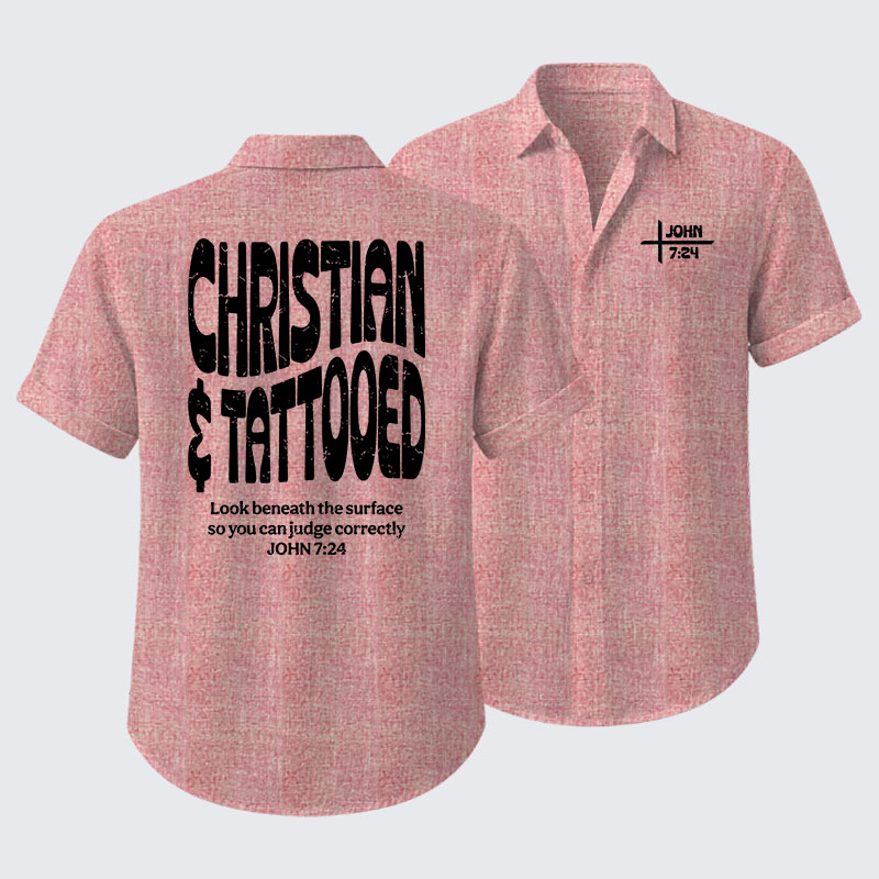 Christian & Tattooed Short Sleeve Shirt