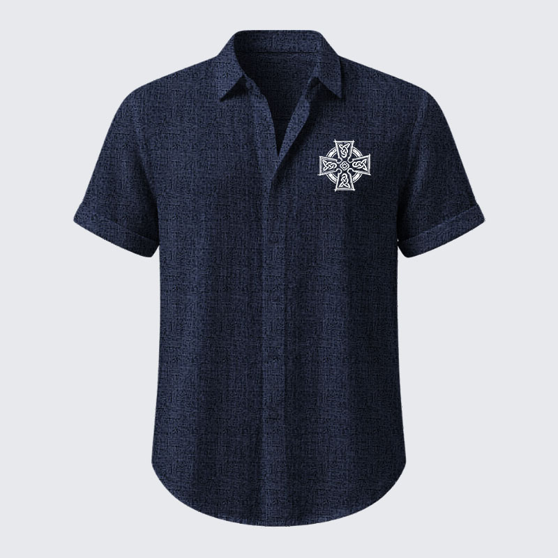 Celtic Cross Short Sleeve Shirt
