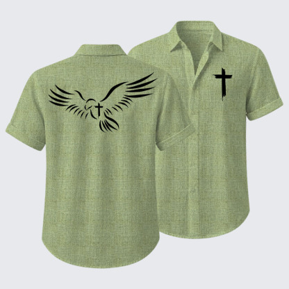 Wings Like Eagles Short Sleeve Shirt