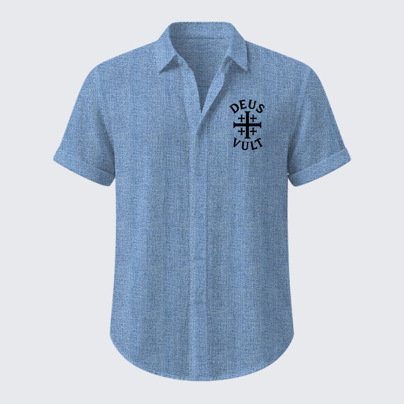 Deus Vult Short Sleeve Shirt