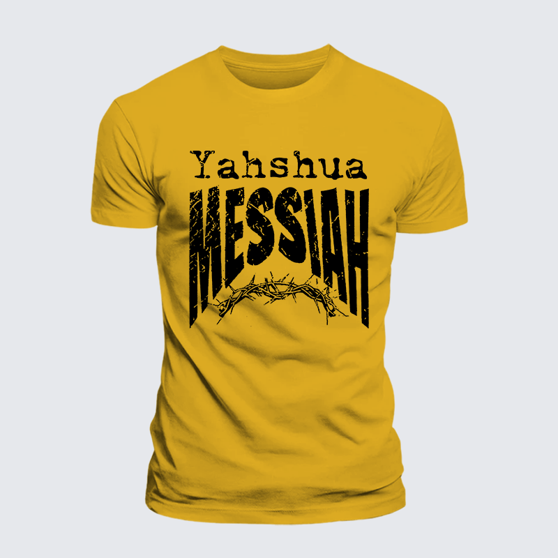 Yeshua Jesus God Christian Premium Mercerized Cotton Tee