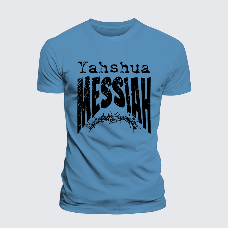 Yeshua Jesus God Christian Premium Mercerized Cotton Tee