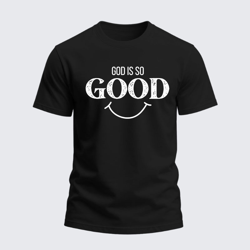 Heavyweight Cotton Tee -God Is So Good