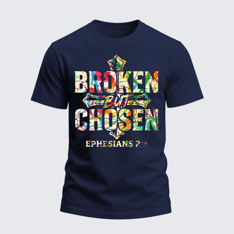 Heavyweight Cotton Tee - Broken But Chosen
