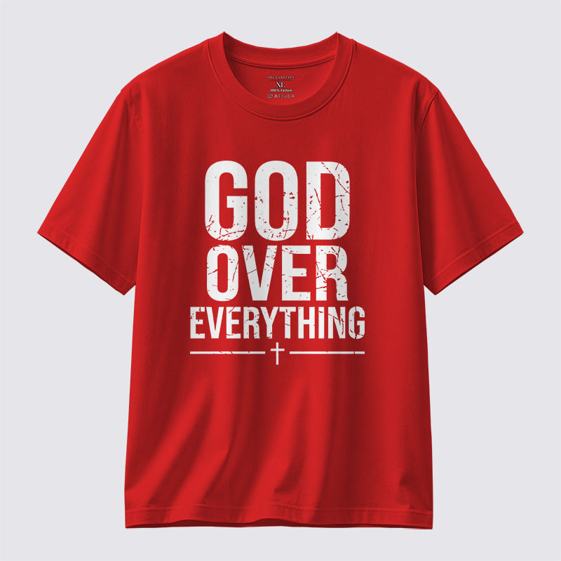 [Copy]King Of Kings YHWH Jesus God Christian Cotton T-Shirt