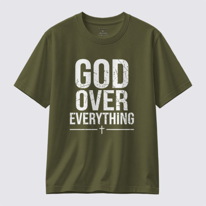 [Copy]King Of Kings YHWH Jesus God Christian Cotton T-Shirt