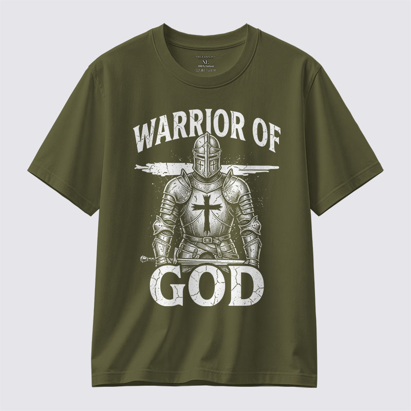 [Copy]God Over Everything Jesus God Christian Cotton T-Shirt