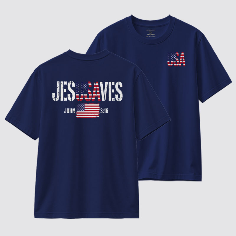 [Copy]Yeshua The King Is Coming Hebrew Name Jesus God Christian Cotton T-Shirt