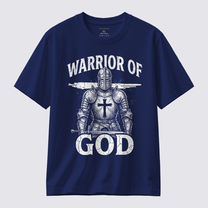 [Copy]God Over Everything Jesus God Christian Cotton T-Shirt