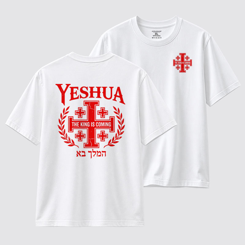 [Copy]Half Hood Half Holy That Means Pray With Me Don't Play With Me Jesus God Christian Cotton T-Shirt