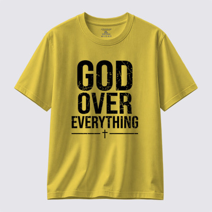 [Copy]King Of Kings YHWH Jesus God Christian Cotton T-Shirt