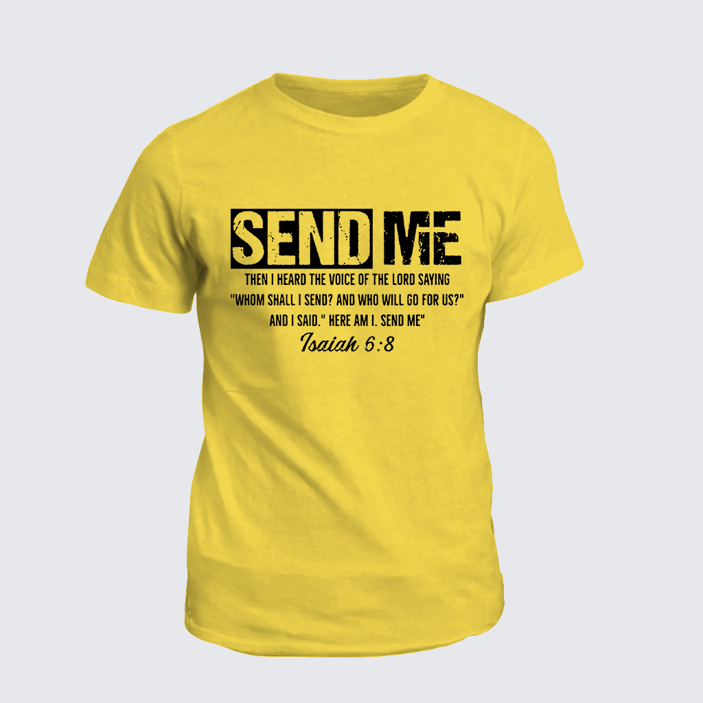 Send Me Jesus God Christian Cotton T-Shirt