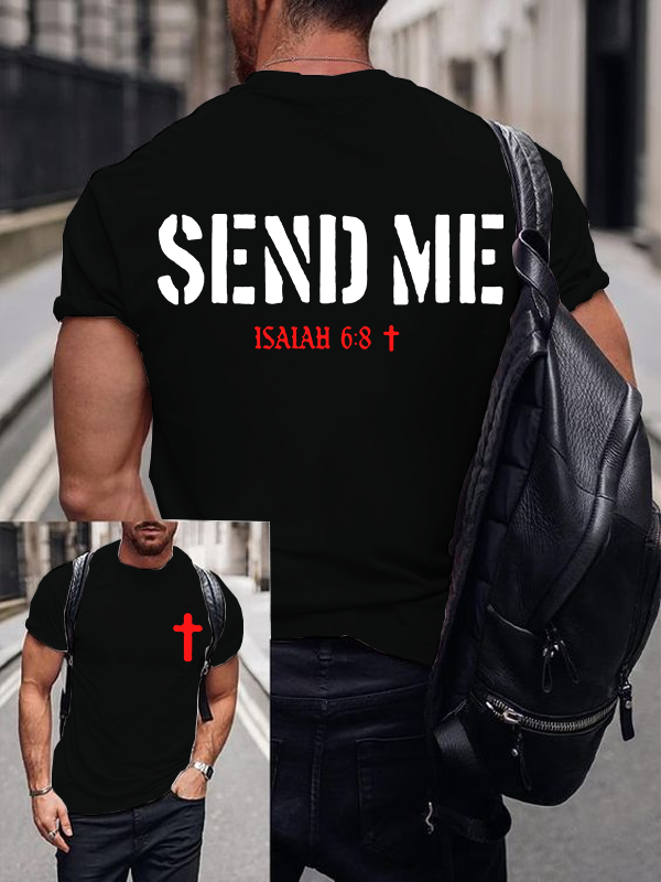 Send Me Jesus God Christian Cotton T-Shirt