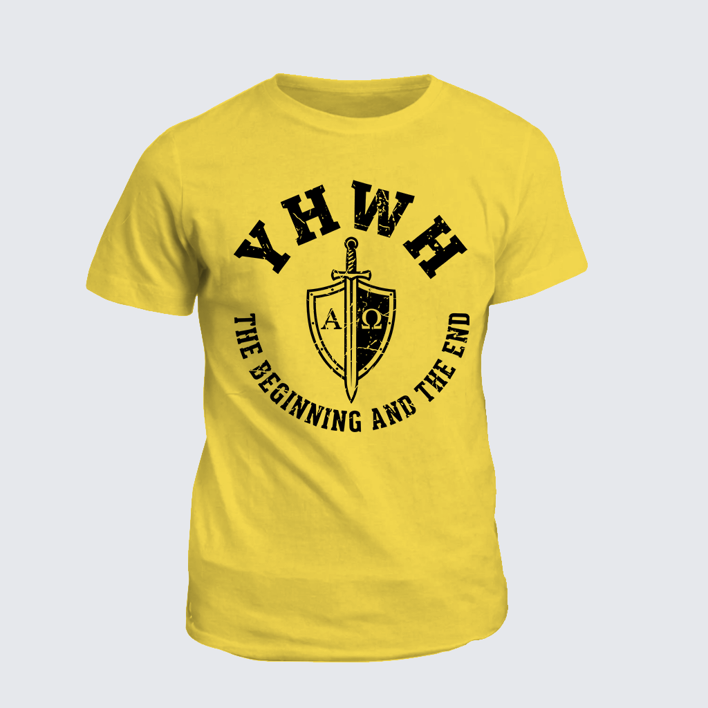YHWH Jesus God Christian Cotton T-Shirt