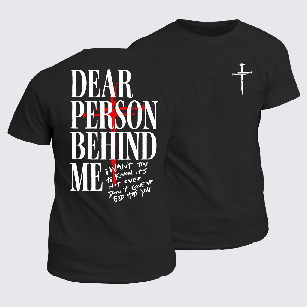 Man Of God Husband Dad Jesus God Christian Cotton T-Shirt