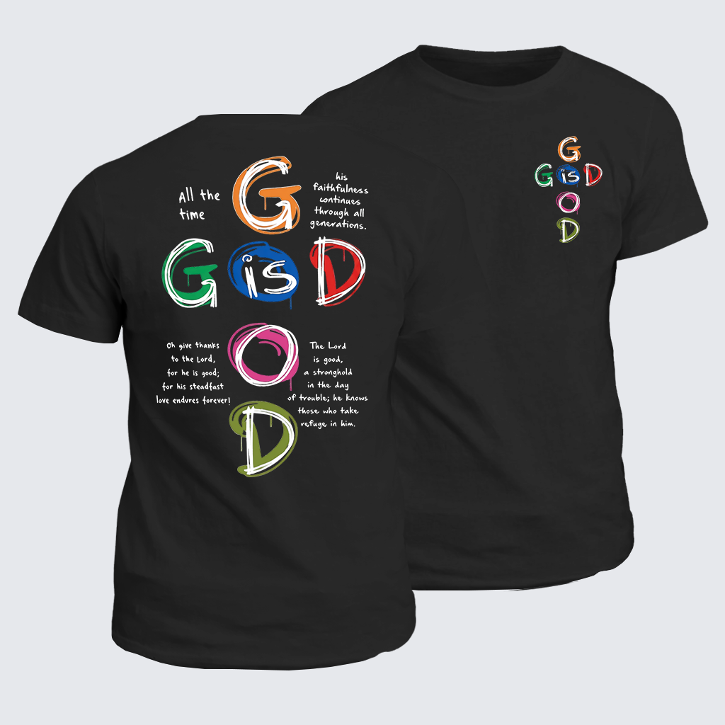 God Is Good Jesus God Christian Cotton T-Shirt