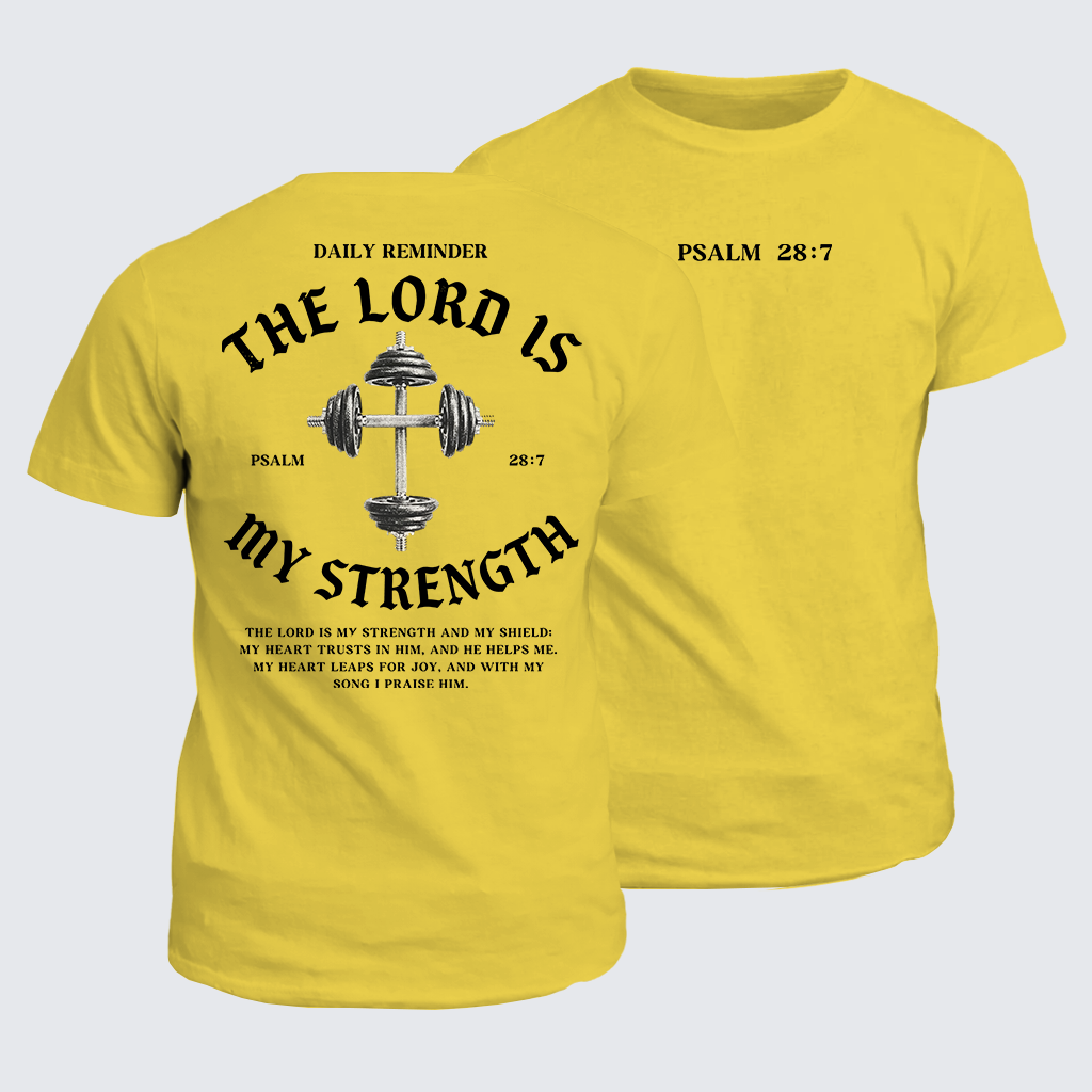 The Lord Is My Shepherd Jesus God Christian Cotton T-Shirt