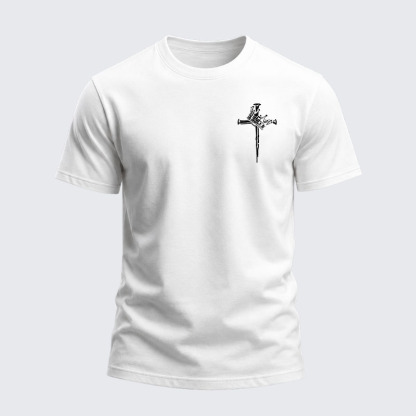 Heavyweight Cotton Tee -Cross Crown