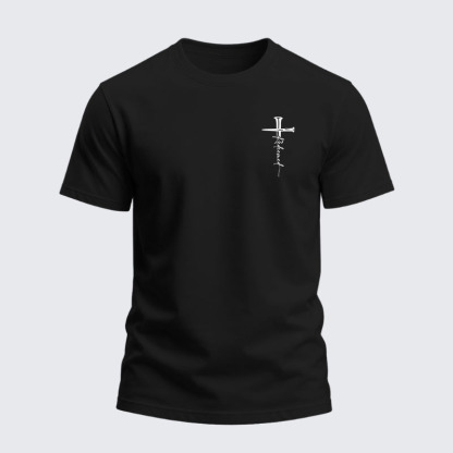 Heavyweight Cotton Tee -Cross Redeemed