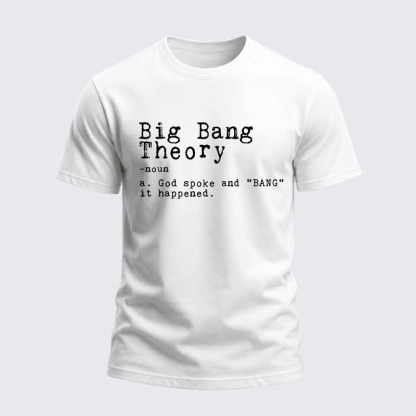 Heavyweight Cotton Tee - Big Bang Theory