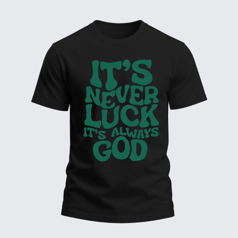 Man Of God Husband Dad Jesus God Christian Cotton T-Shirt
