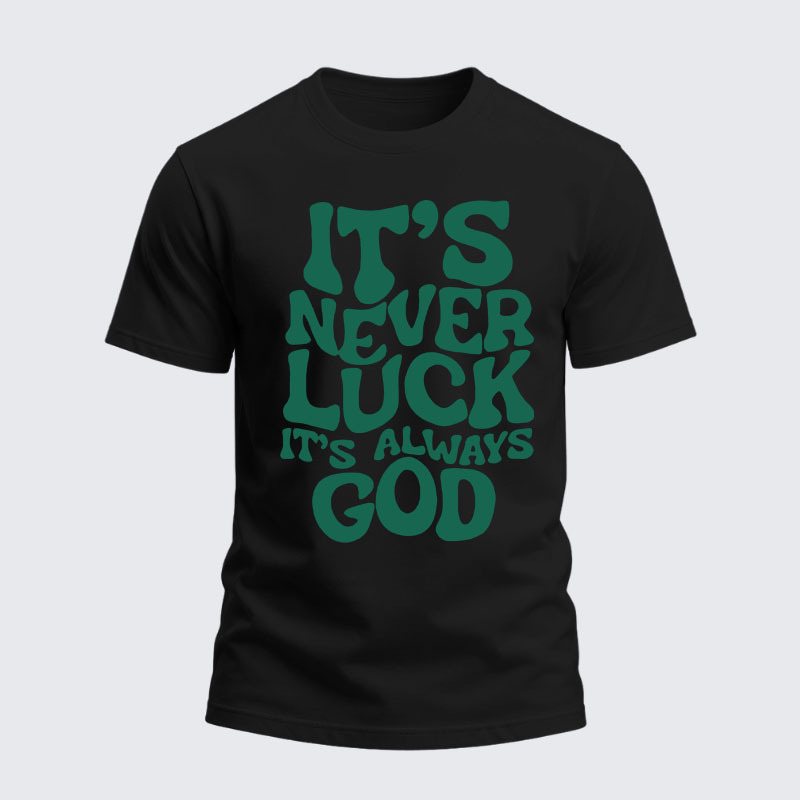 Man Of God Husband Dad Jesus God Christian Cotton T-Shirt