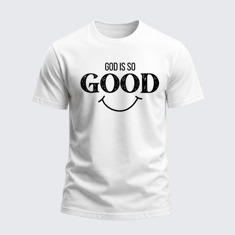 Heavyweight Cotton Tee -God Is So Good