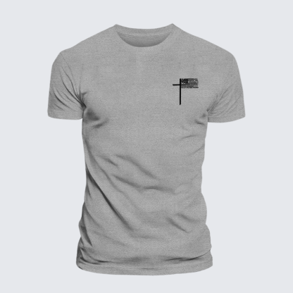 Cross Jesus God Christian Cotton T-Shirt
