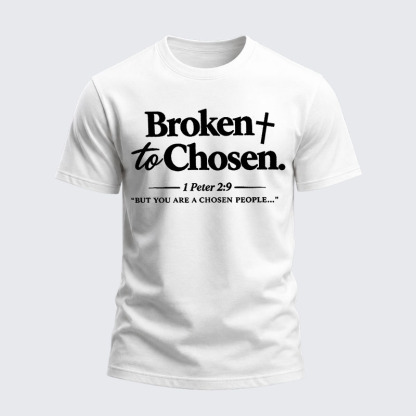 [Copy]Heavyweight Cotton Tee - Broken But Chosen