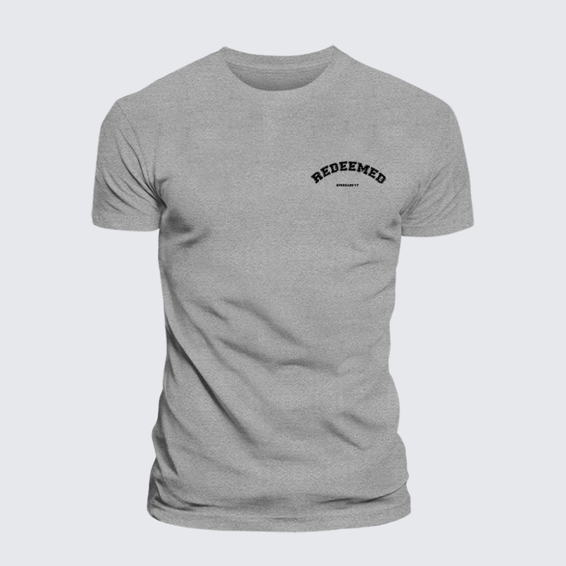 Redeemed Jesus God Christian Cotton T-Shirt