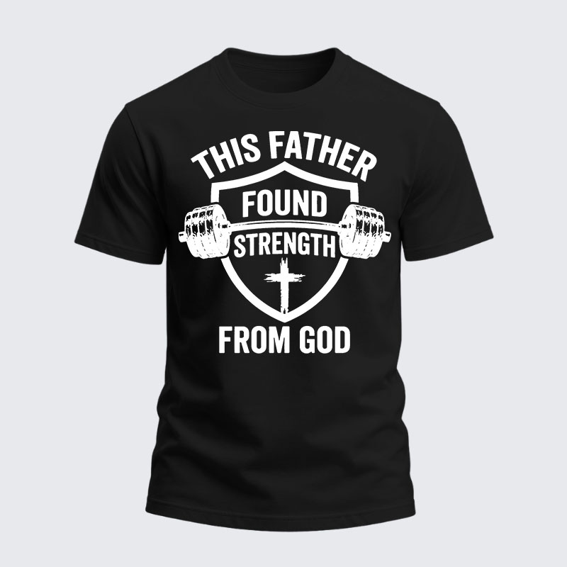 Heavyweight Cotton Tee - Strength In God