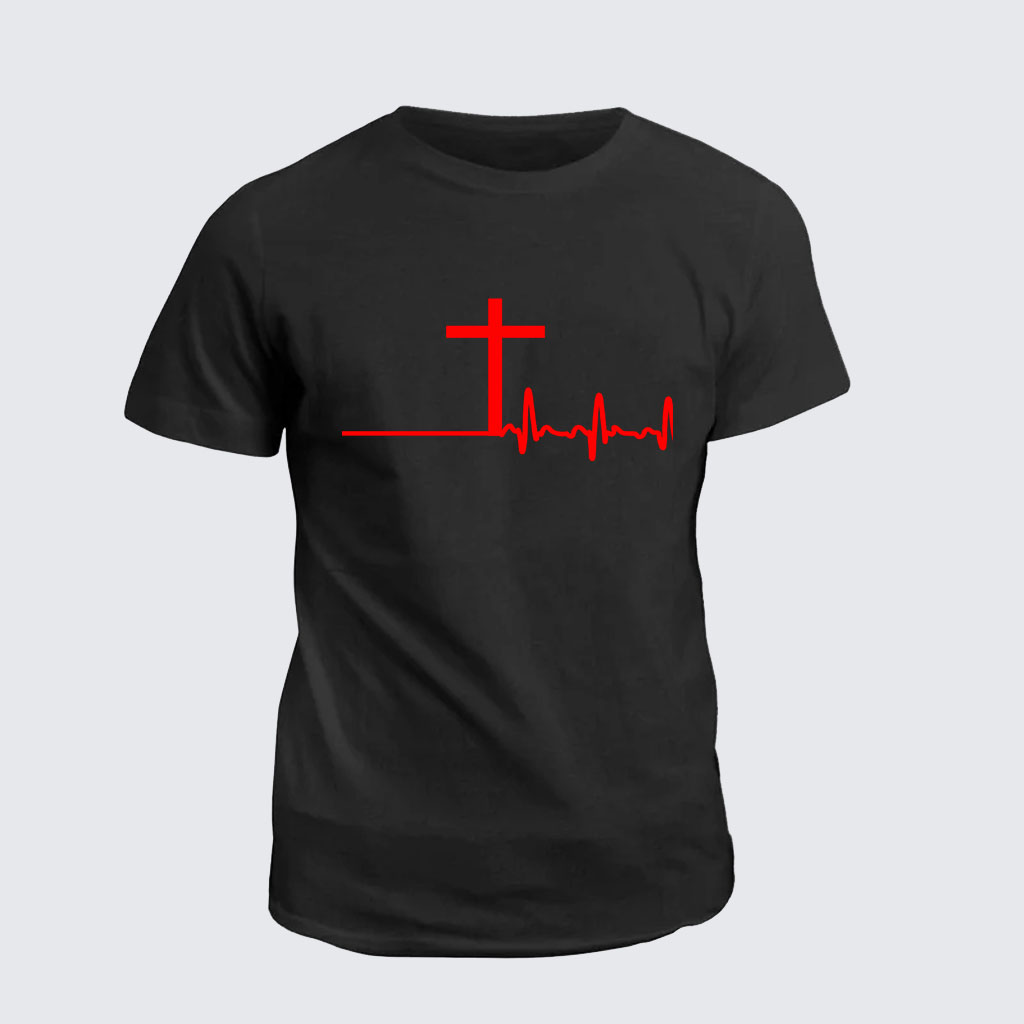 Classic Cotton Tee -  ECG Cross