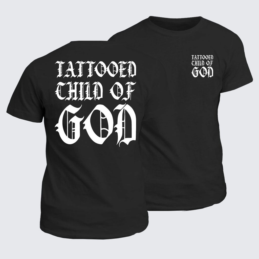 Classic Cotton Tee - Tattooed Child of God