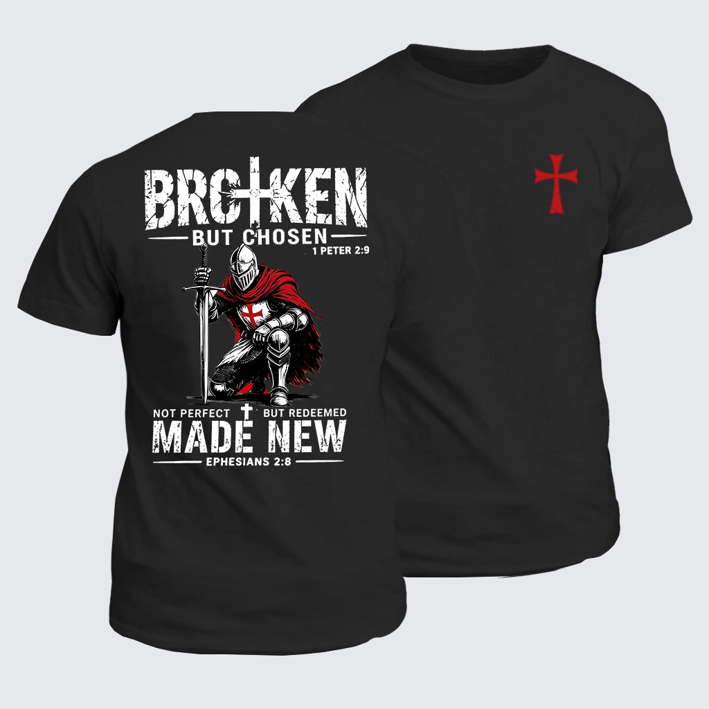 Classic Cotton Tee - Broken But Chosen