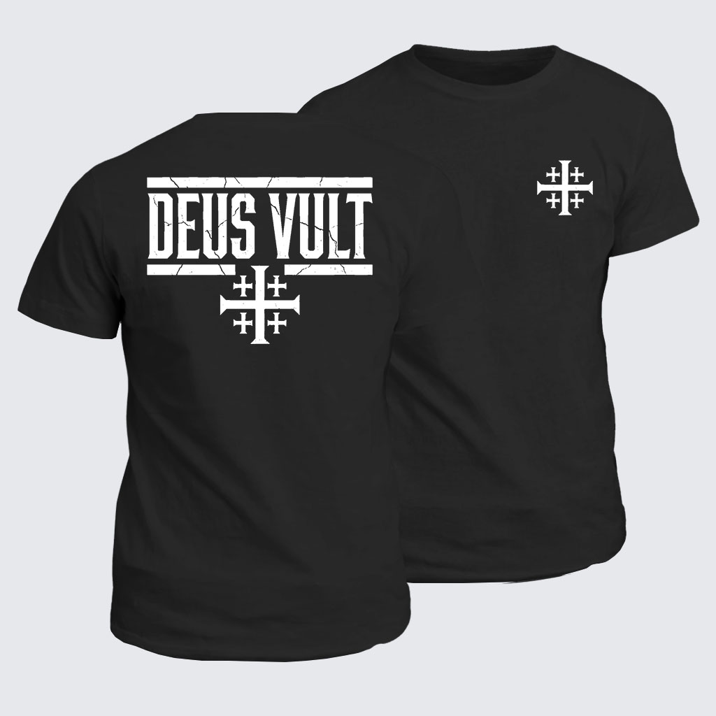 Classic Cotton Tee -  Deus Vult