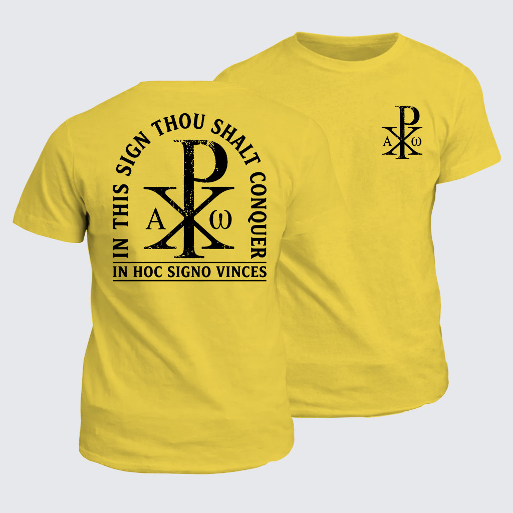 Classic Cotton Tee -  In Hoc Signo Vinces