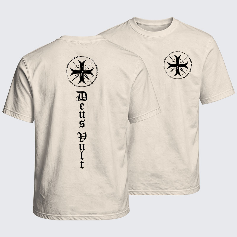 Washed T-Shirt - Deus Vult