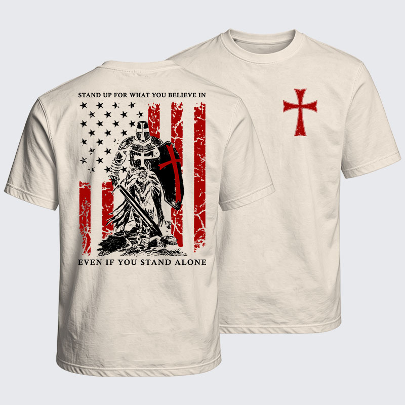 Washed T-Shirt - Stand Up For What You Believe