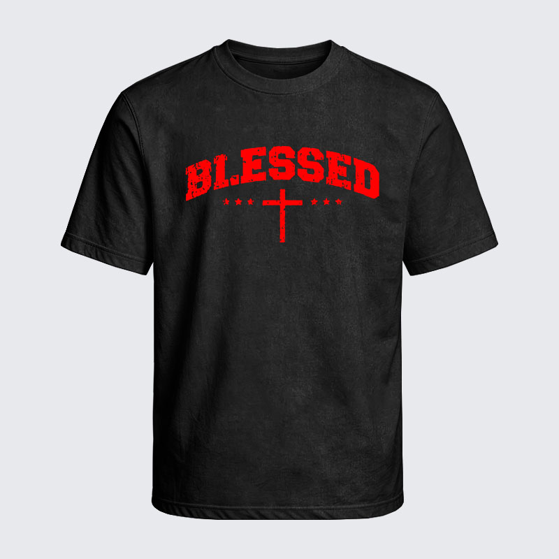 Washed T-Shirt - Blessed Cross