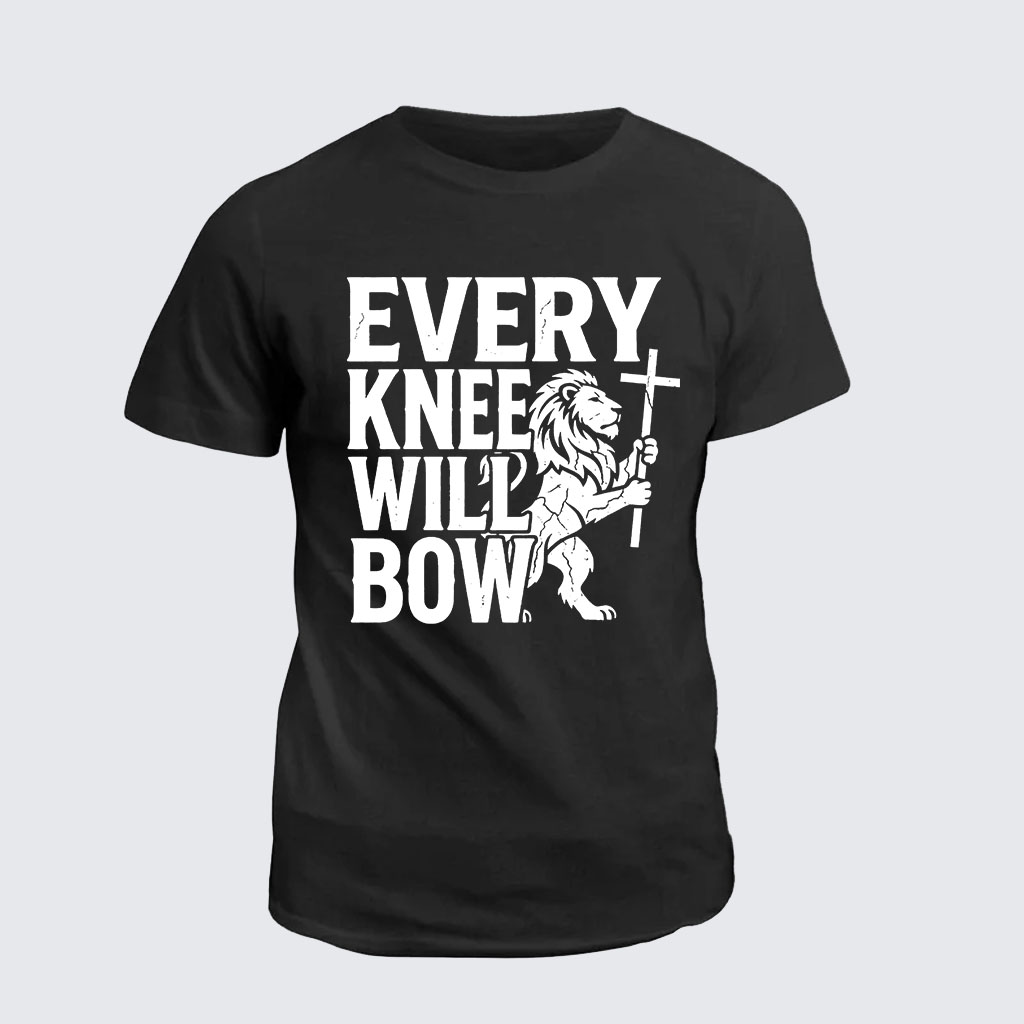 Classic Cotton Tee -  Every Knee Will Bow