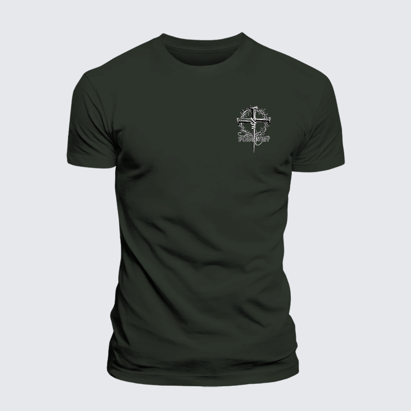 [Copy]Simply Blessed Jesus God Christian Premium Mercerized Cotton Tee
