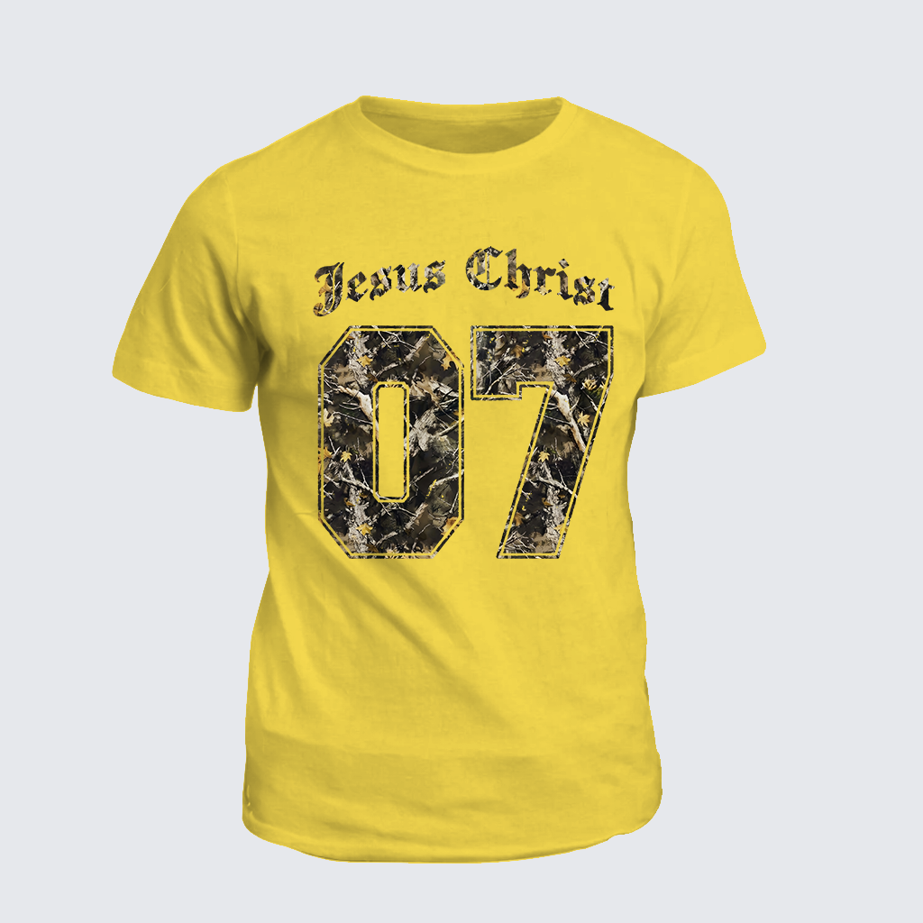Jesus Christ 07 Jesus God Christian Cotton T-Shirt