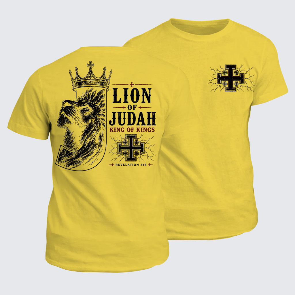 Classic Cotton Tee -  Lion of Judah