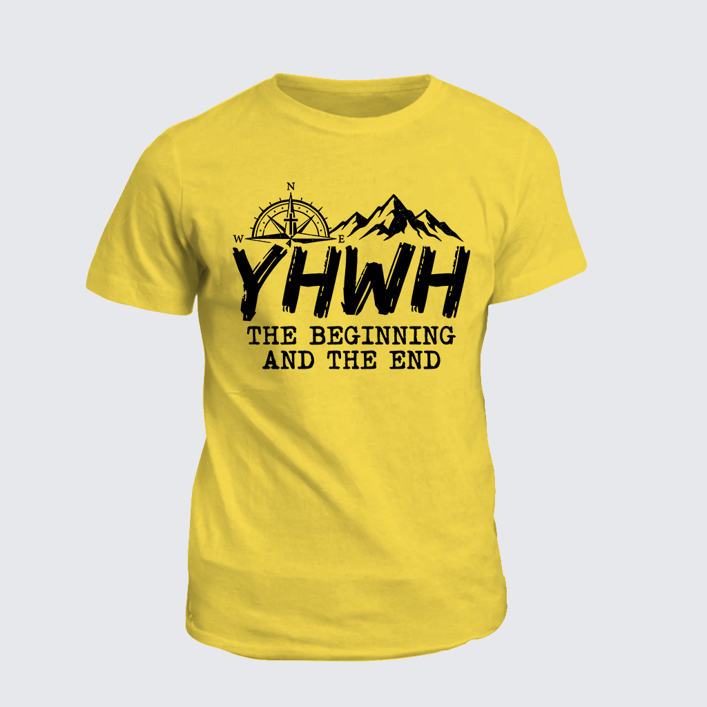 YHWH Jesus God Christian Cotton T-Shirt