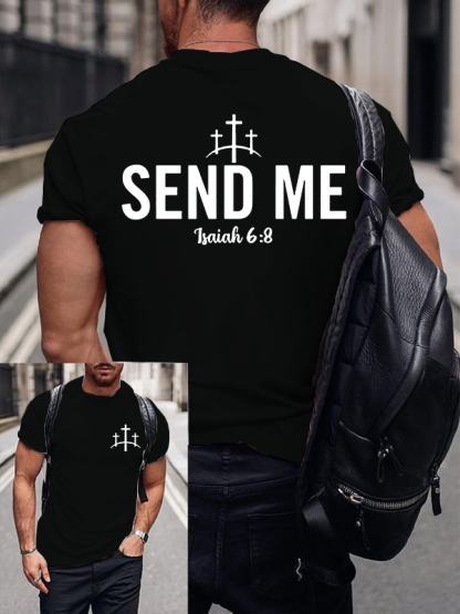 Send Me Jesus God Christian Cotton T-Shirt