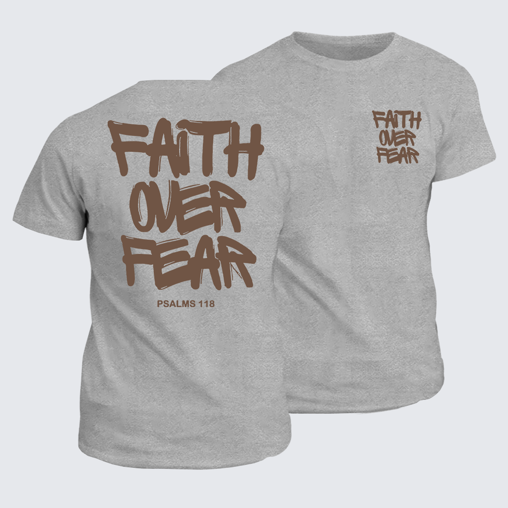 Give Glory To The King Jesus God Christian Cotton T-Shirt