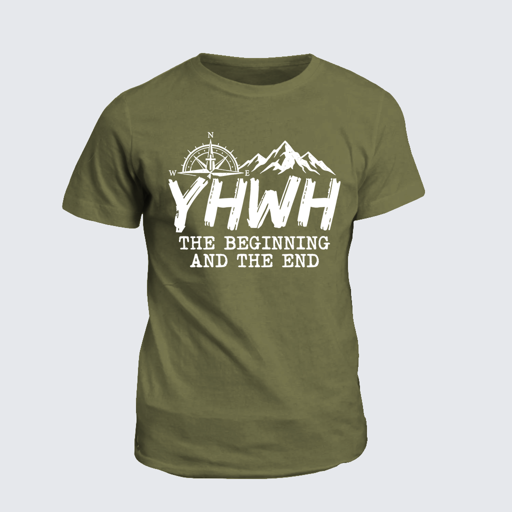 YHWH Jesus God Christian Cotton T-Shirt
