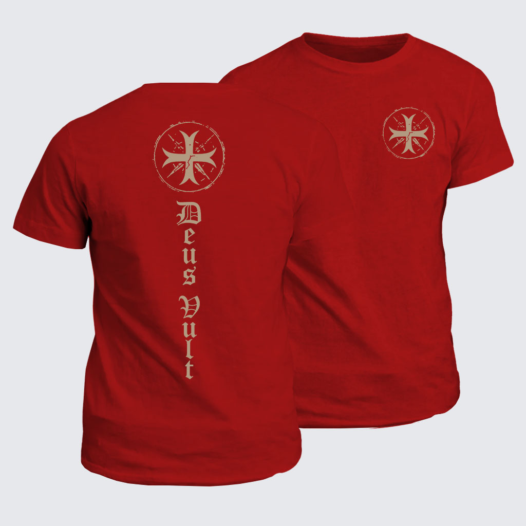 [Copy]Classic Cotton Tee -  Deus Vult