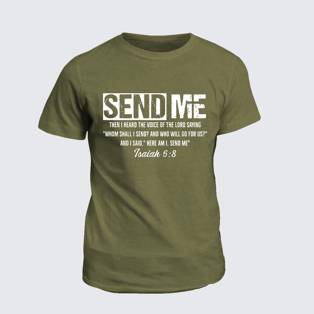 Send Me Jesus God Christian Cotton T-Shirt