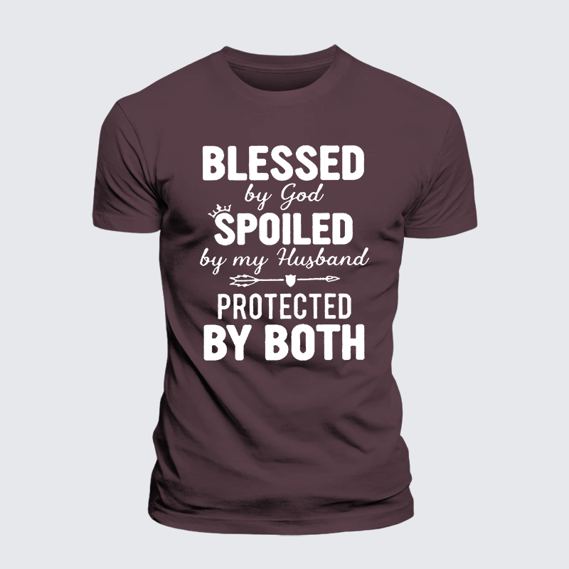 God Bless Jesus God Christian Premium Mercerized Cotton Tee